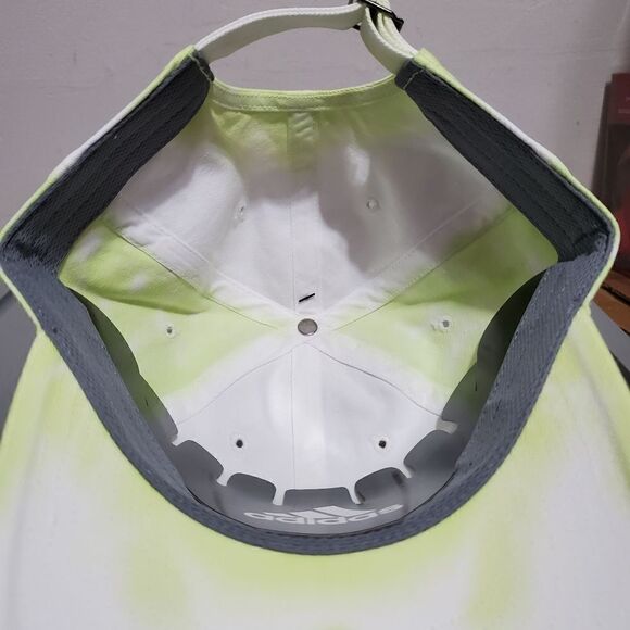 Adidas Womens Lime Green Wash Cap Strapback Hat Adjustable OSFA #5154142 NWT - Picture 10 of 10